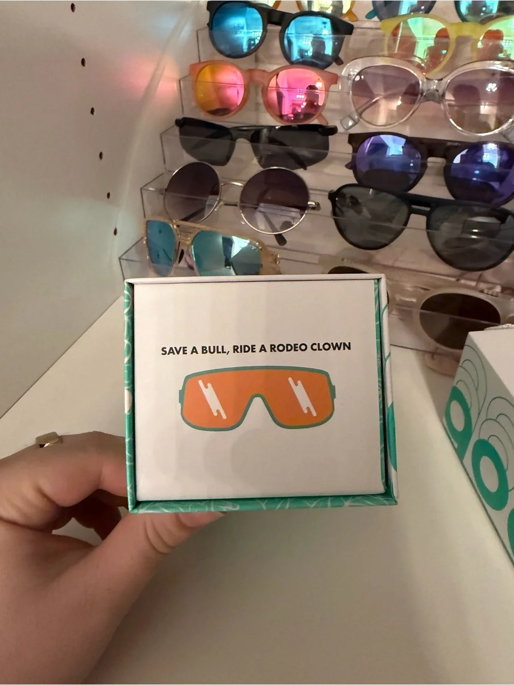 Goodr Wrap G Sunglasses “Save a Bull ride a Rodeo Clown” Buy one get one